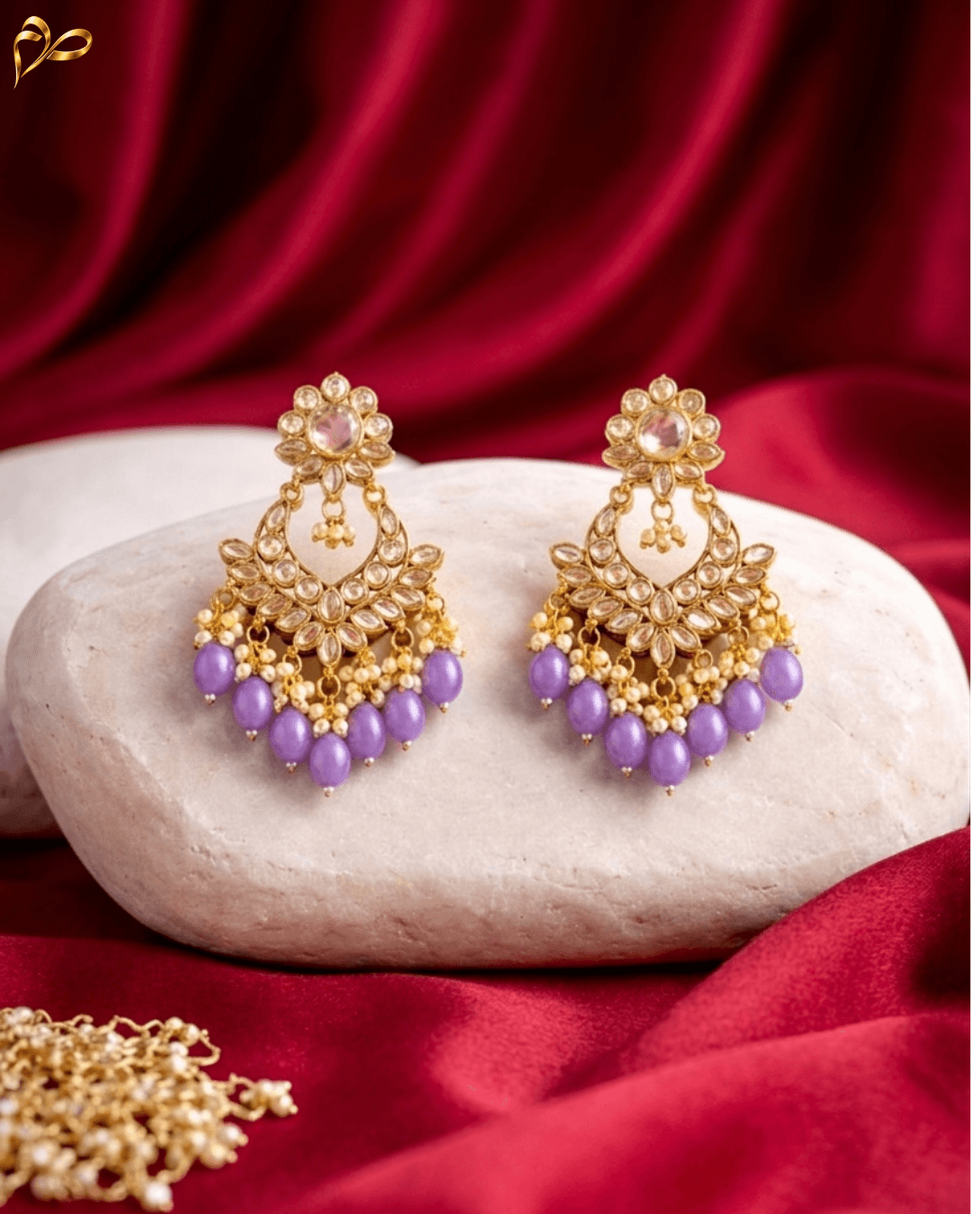 Rajsi Earings — handcrafted Earrings by SwaadMeem