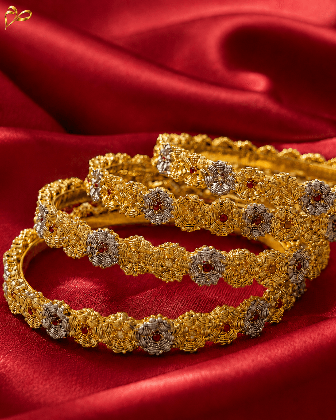 Zarmina Floral Bangles